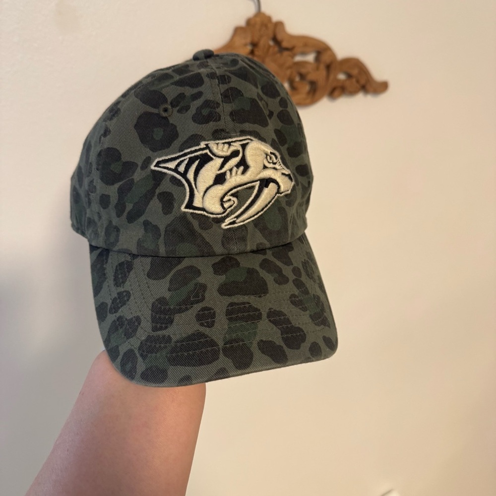 Camouflage Nashville Predators Embroidered Logo